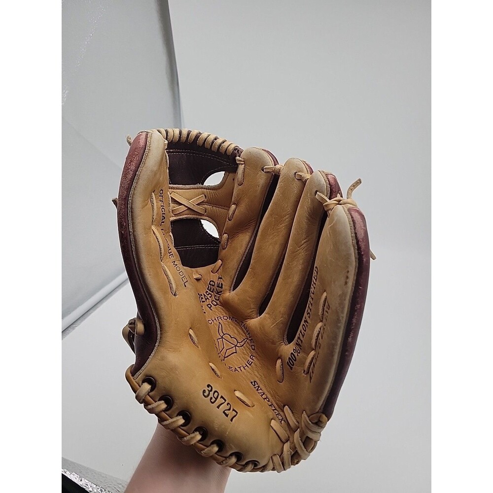 Vtg Grantsport Baseball Glove Official League Model Korea 39727 Snap Flex 2 Tone